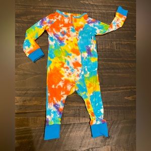 Tie Die Stretch Comfy Pajamas 3-6 months